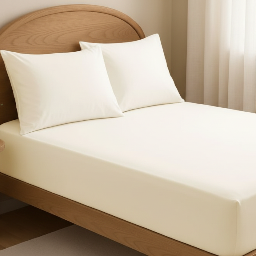 Fitted Sheet Double Size Set Of 3 Pcs