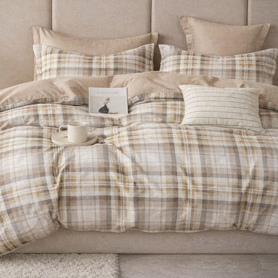 Bed Sheets King Size Set Of 4 pcs Cotton