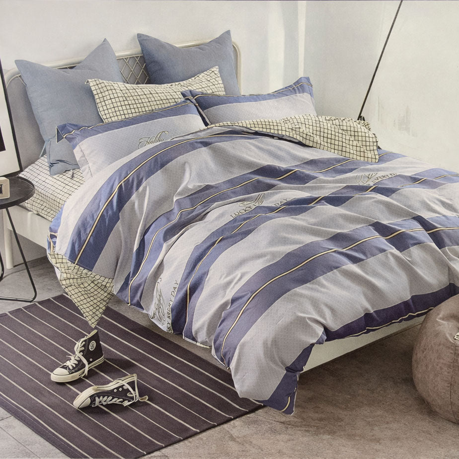 Bed Sheets King Size Set Of 4 pcs Cotton Sateen