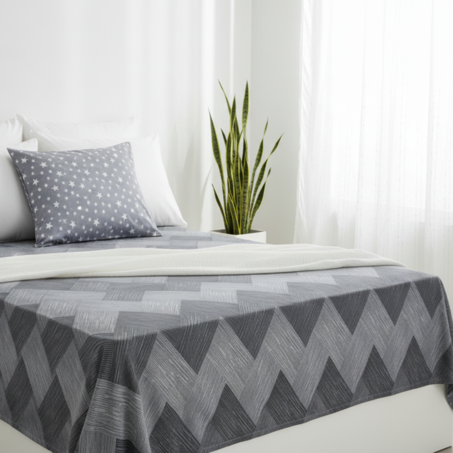 Bed Sheets Single Size Set Of 4 pcs
