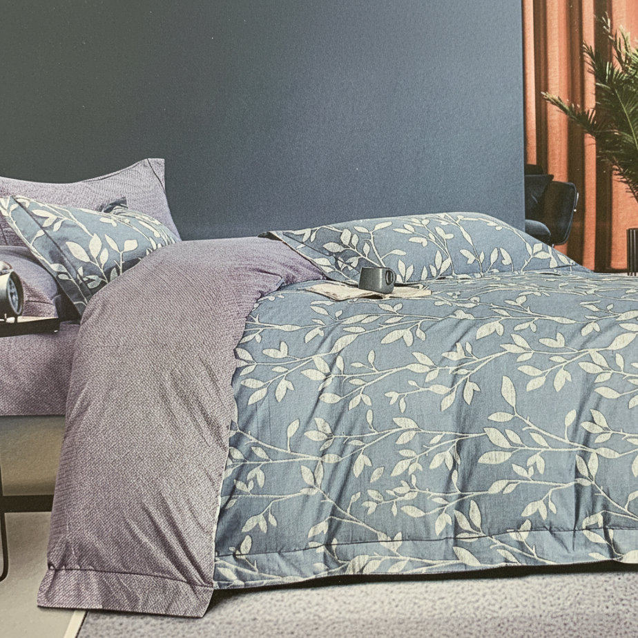 Bed Sheets King Size Set Of 4 pcs Cotton Sateen
