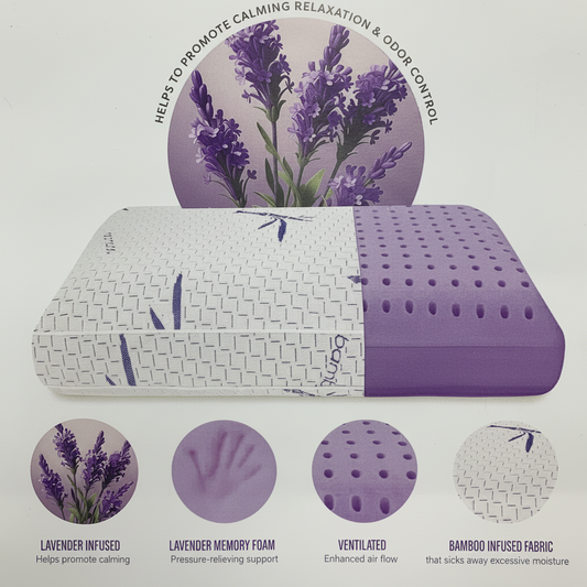 Lavender Memory Foam Pillow