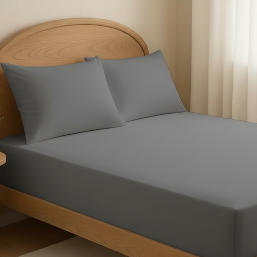 Fitted Sheet Double Size Set Of 3 Pcs