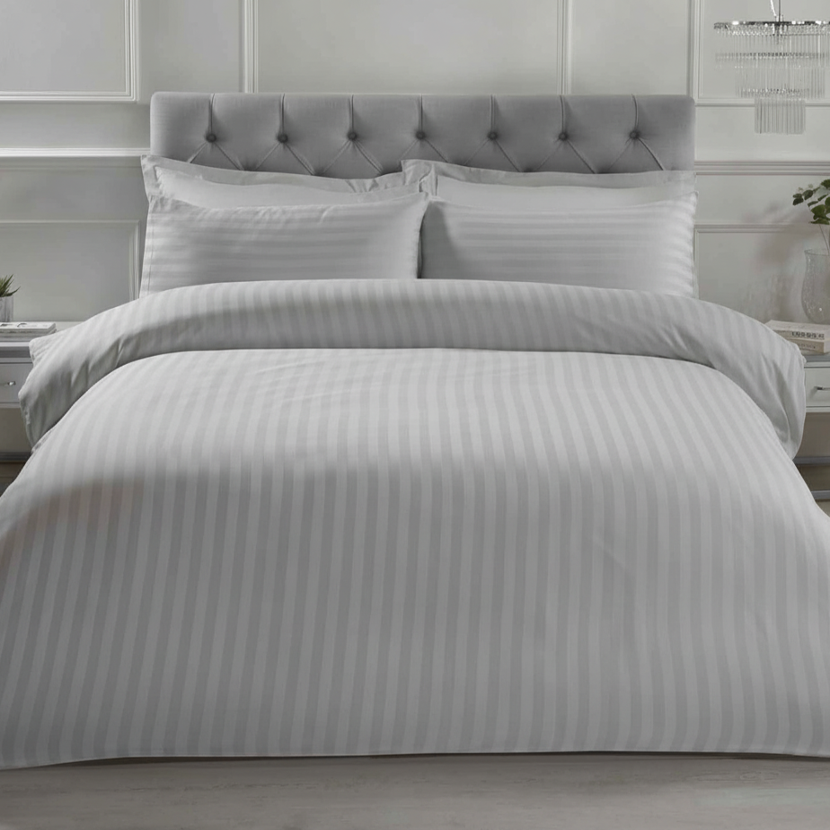 Bed Sheets Double Size Set Of 4 pcs Cotton Sateen