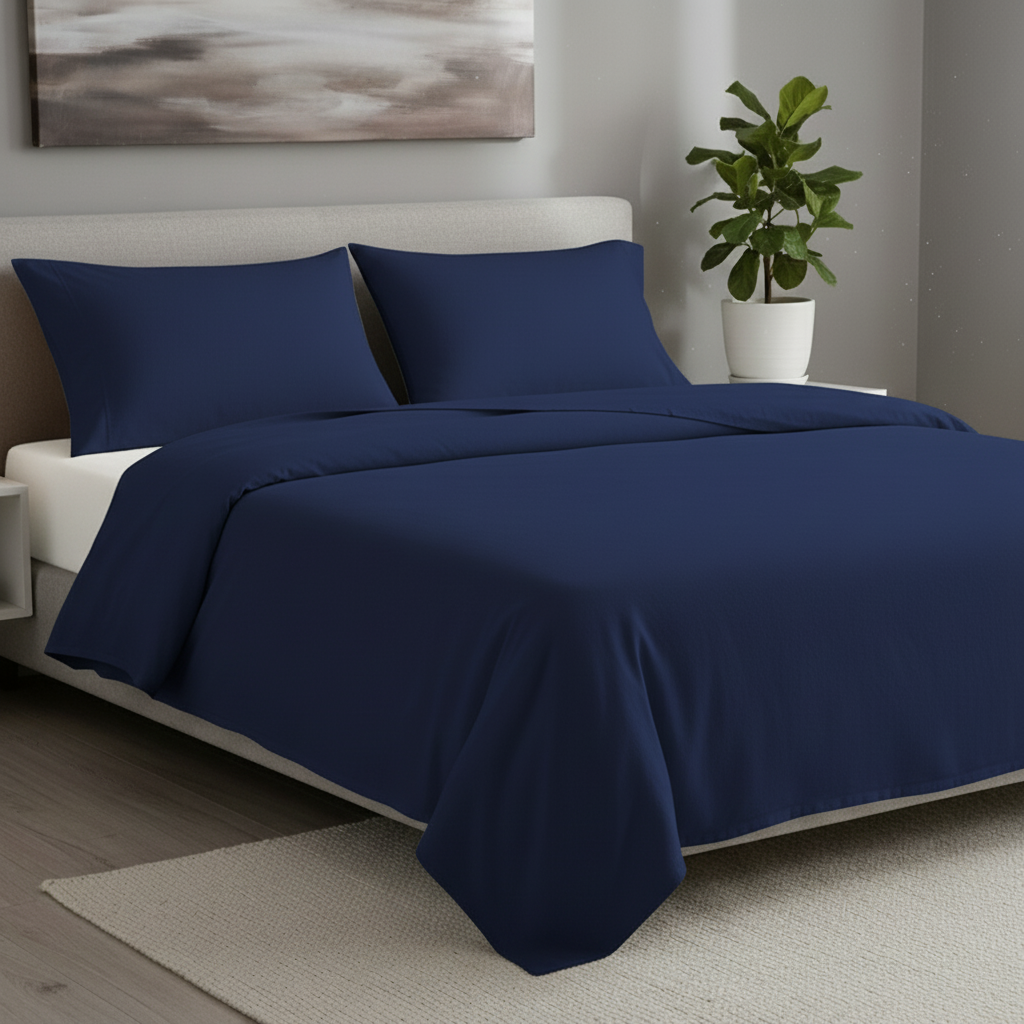 Bed Sheets King Size Set Of 4 Pcs