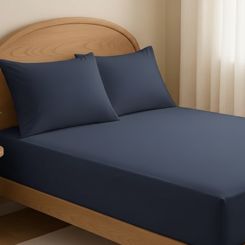 Fitted Sheet Double Size Set Of 3 Pcs