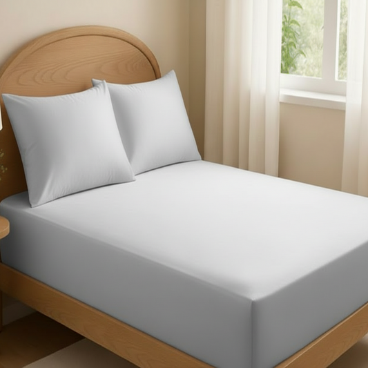 Fitted Sheet Double Size Set Of 3 Pcs