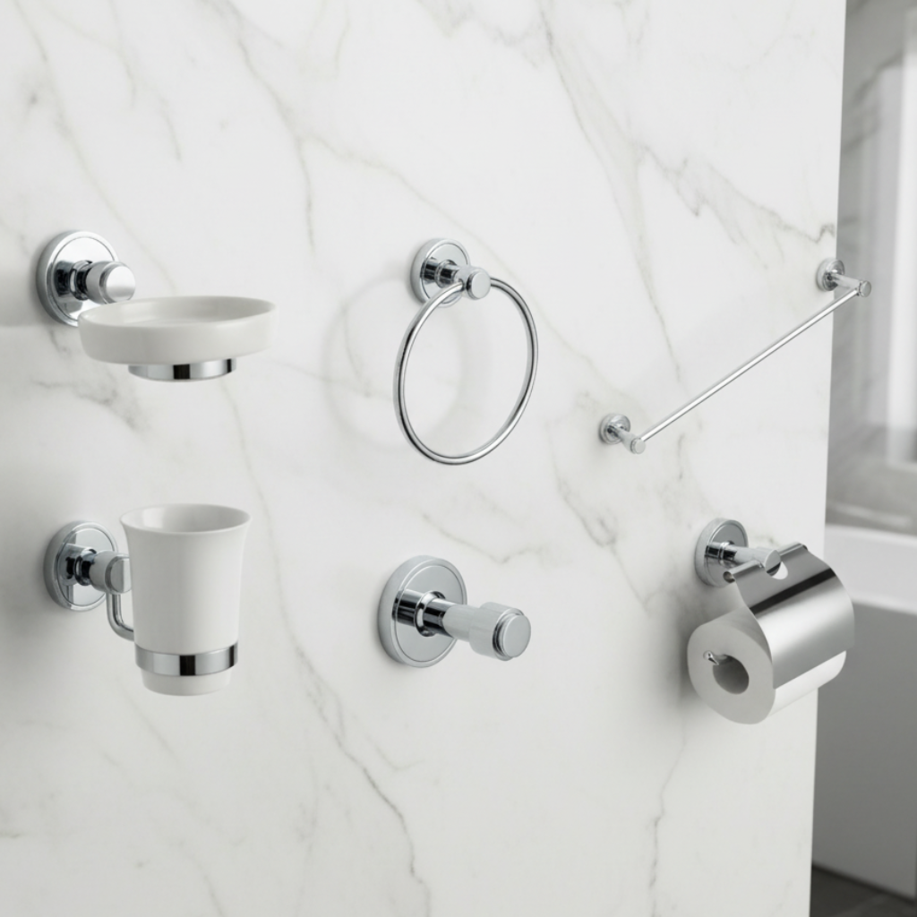 Tonda Set Of 6 Pcs 9700 Chrome