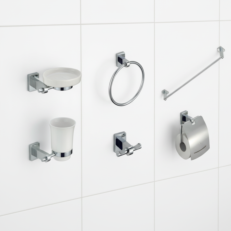 Tonda Set Of 6 Pcs 9800 Chrome